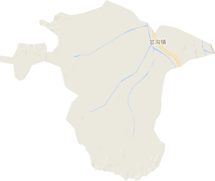 岔沟镇电子地图