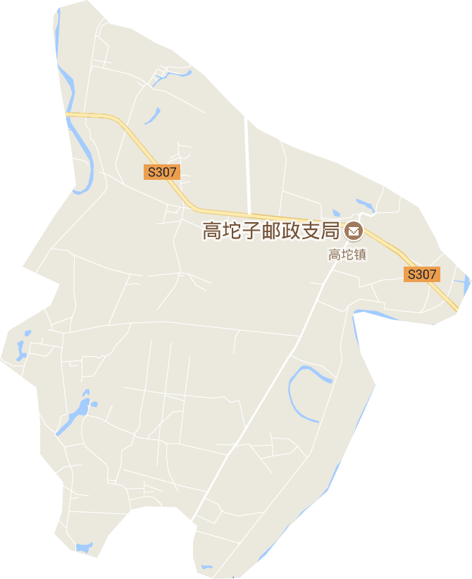 高坨镇电子地图