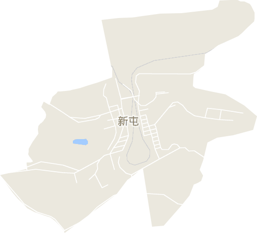 新屯街道电子地图
