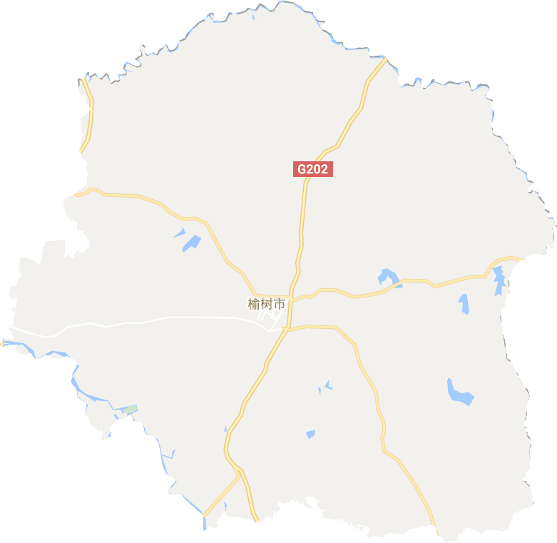 榆树市电子地图