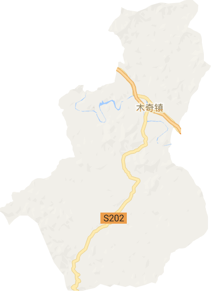 木奇镇电子地图