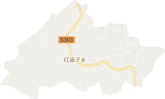 红庙子乡电子地图