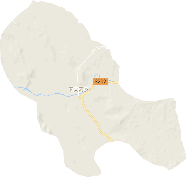 下夹河乡电子地图