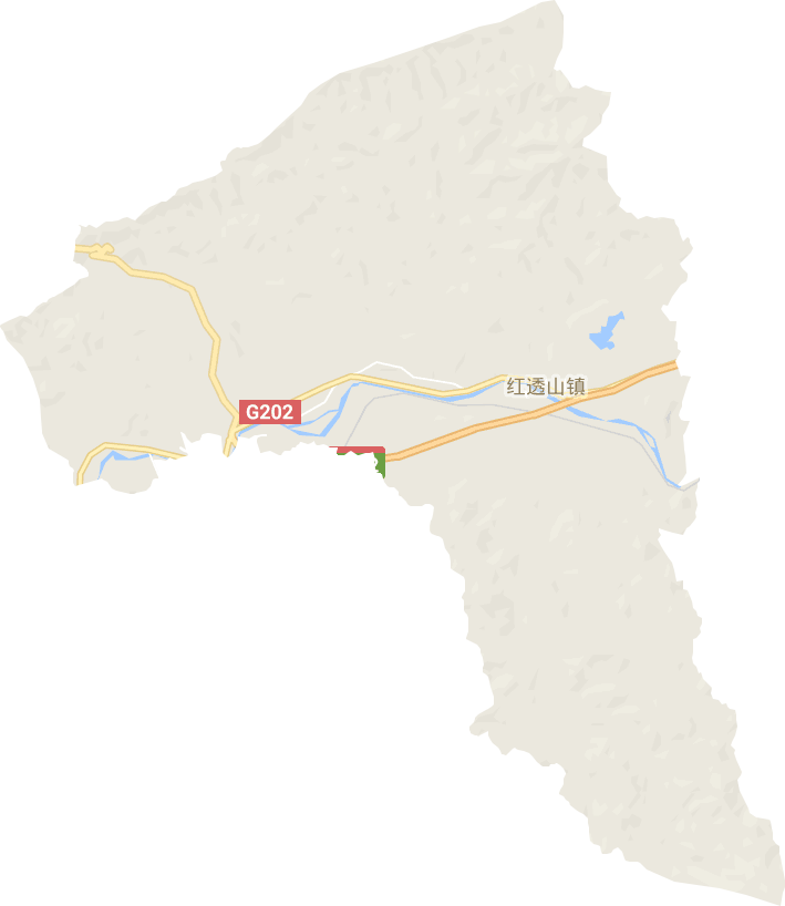 红透山镇电子地图