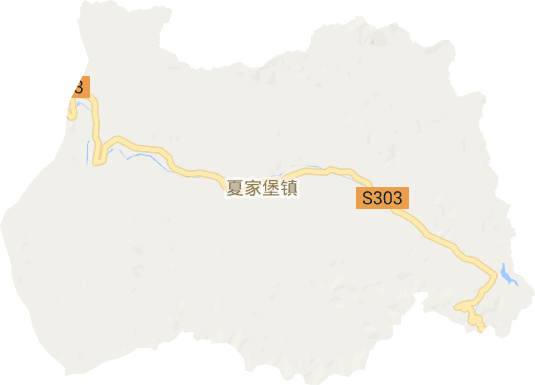 夏家堡镇电子地图