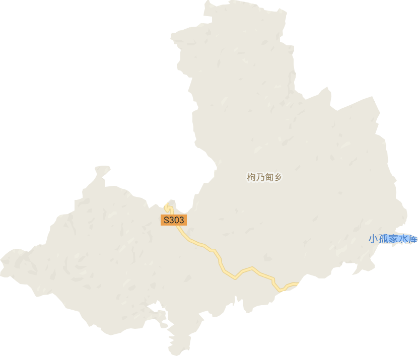 枸乃甸乡电子地图
