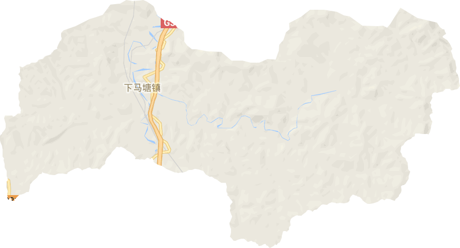 下马塘街道电子地图