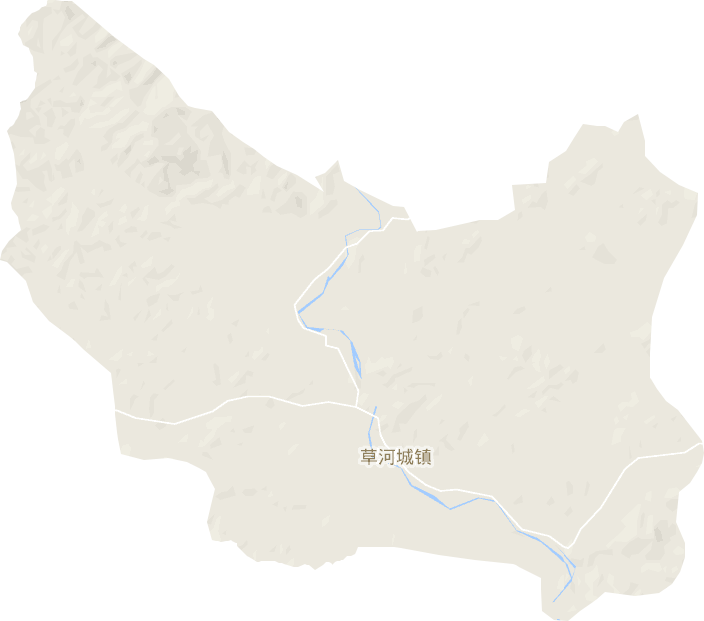 草河城镇电子地图