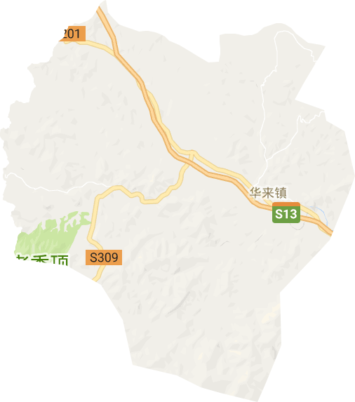华来镇电子地图