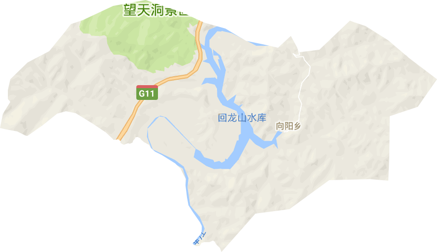 向阳乡电子地图