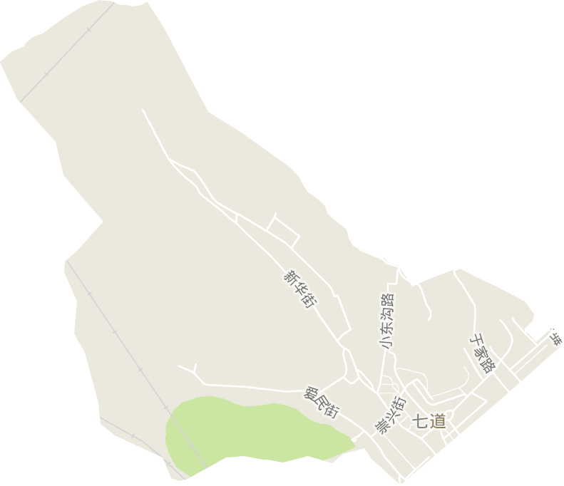 七道街道电子地图
