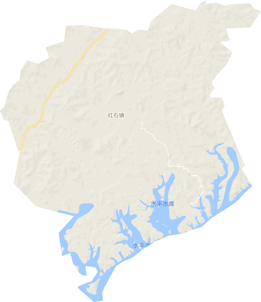 红石镇电子地图