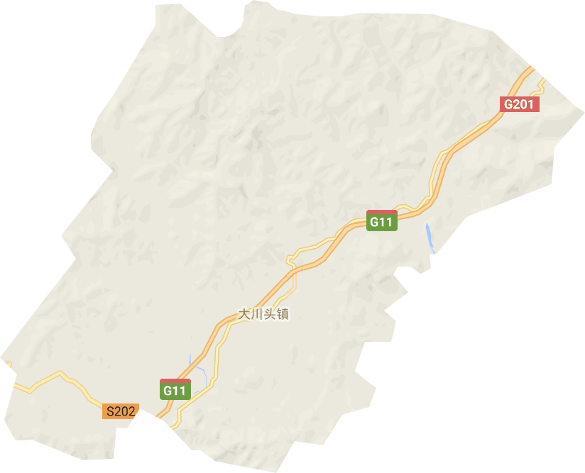 大川头镇电子地图
