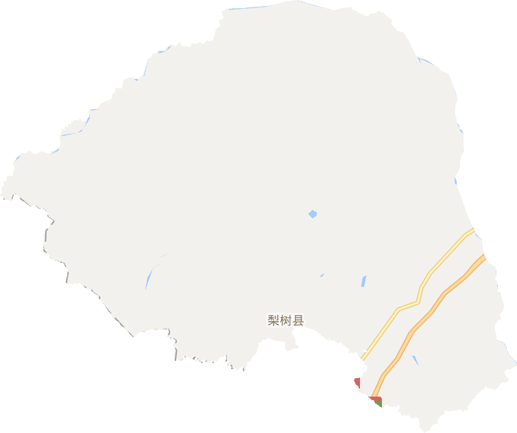 梨树县电子地图