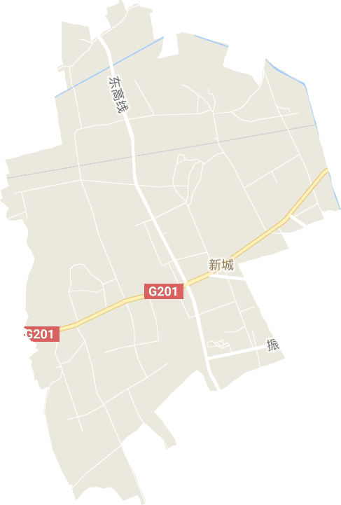 新城街道电子地图