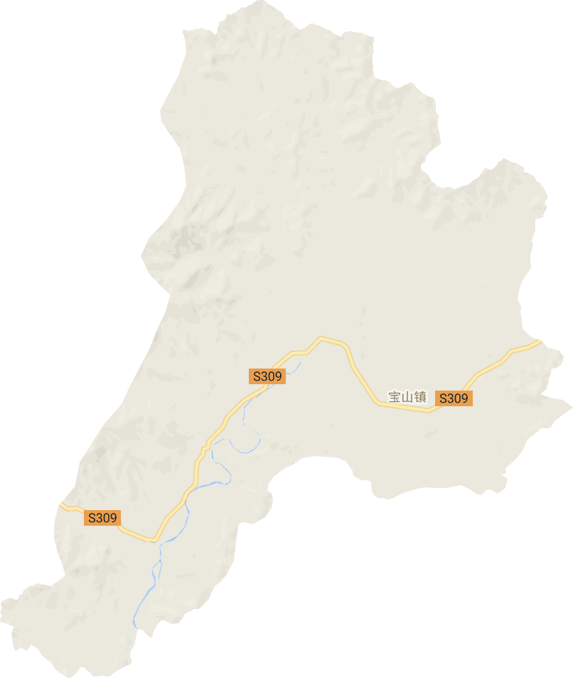 宝山镇电子地图