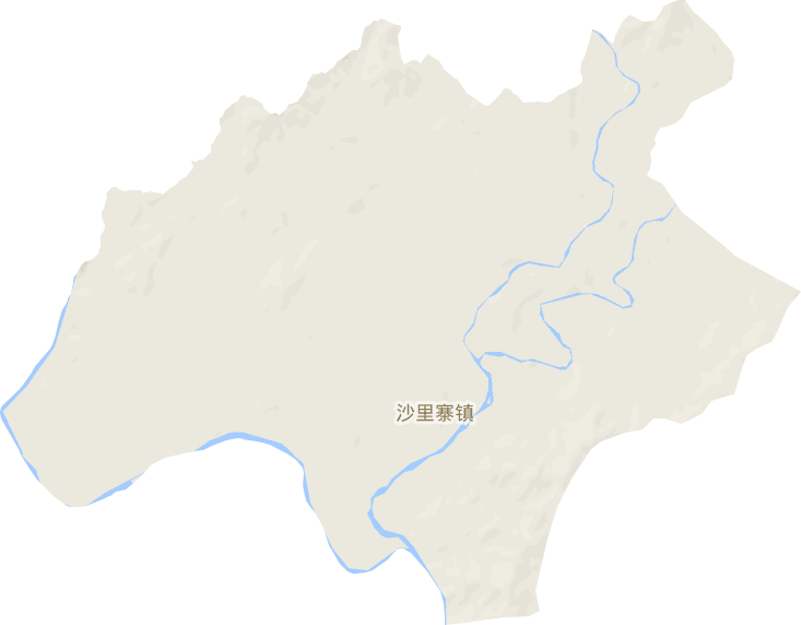 沙里寨镇电子地图