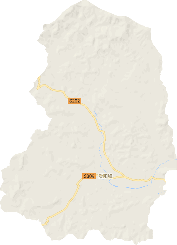爱阳镇电子地图
