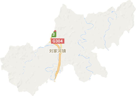 刘家河镇电子地图