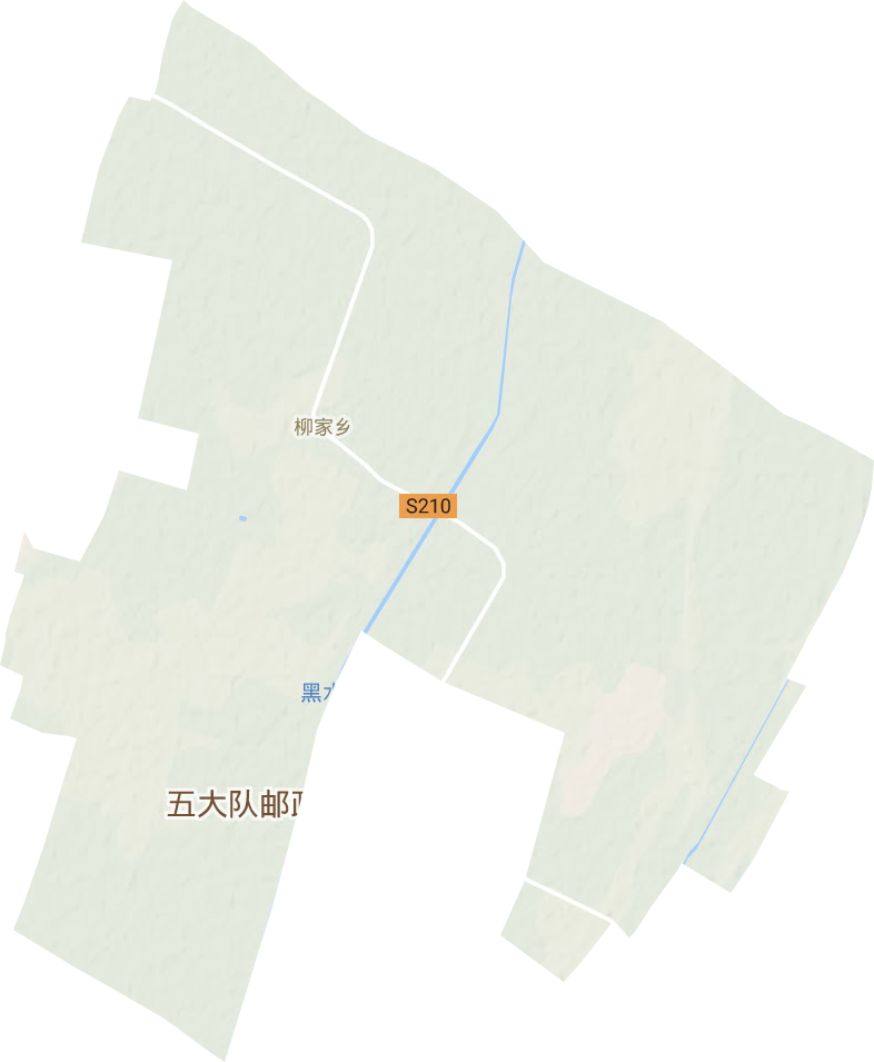 柳家乡地形地图