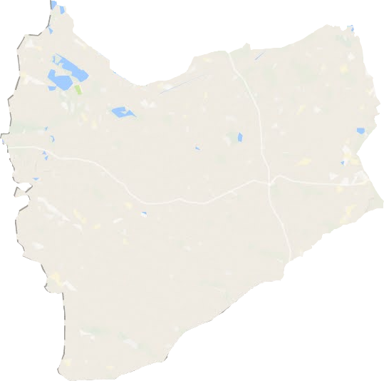 通榆县地形地图