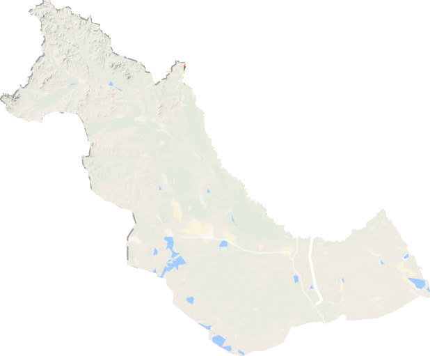 洮南市地形地图