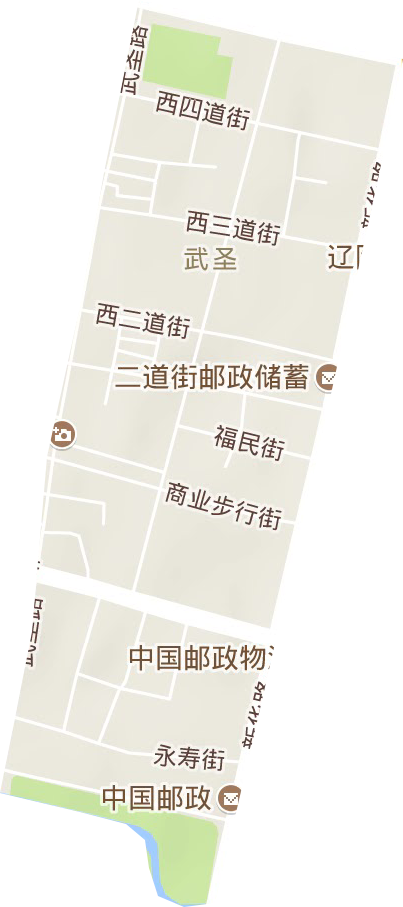 武圣街道地形地图