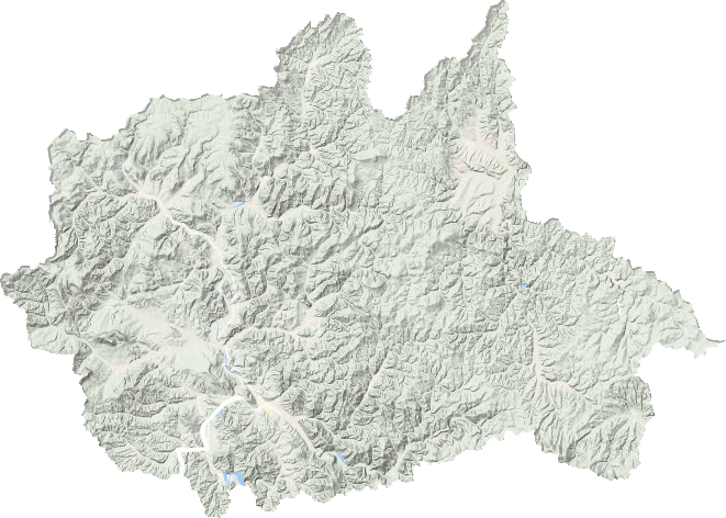 汪清县地形地图