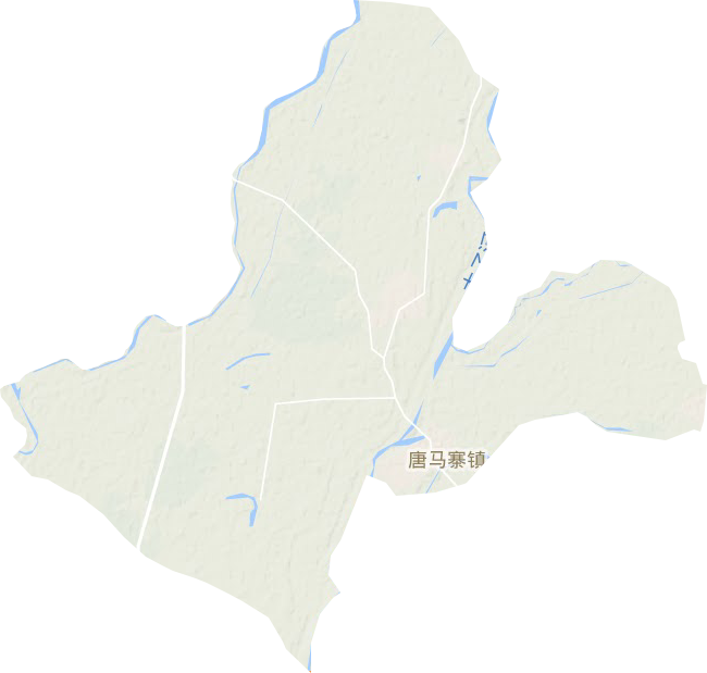 唐马寨镇地形地图