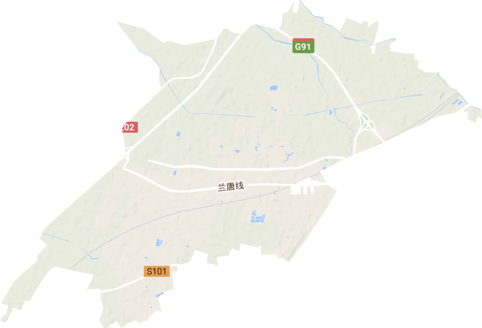 兴隆镇地形地图
