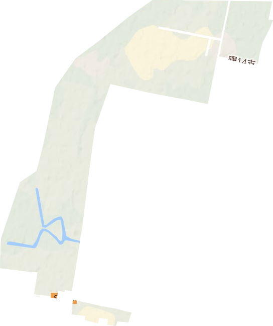 曙光街道地形地图