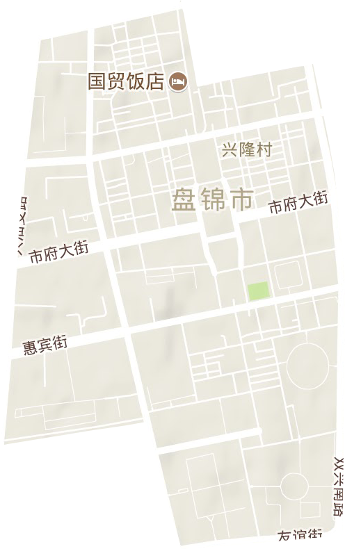 创新街道地形地图