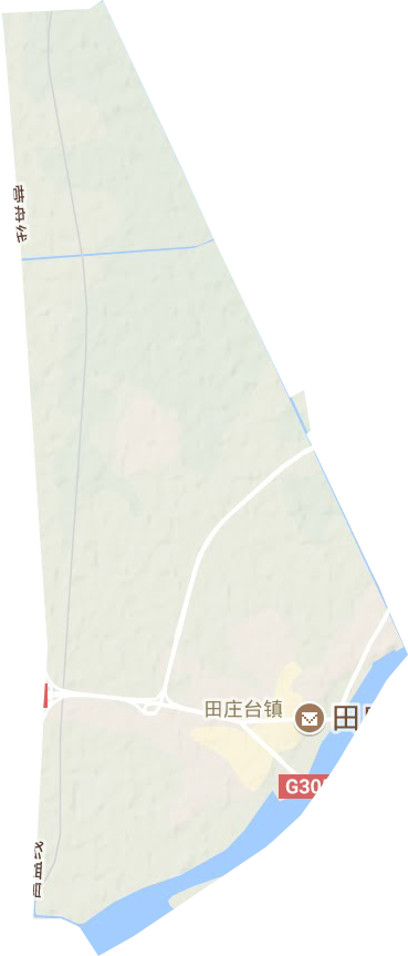 田庄台镇地形地图