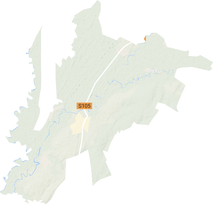 宝力镇地形地图