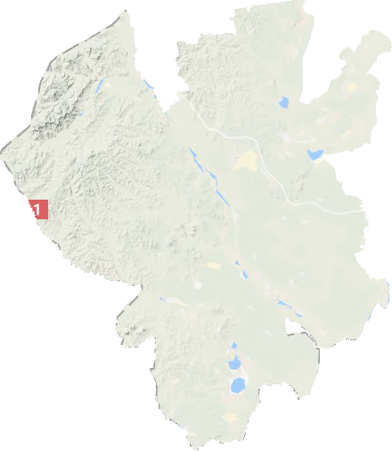 龙江县地形地图