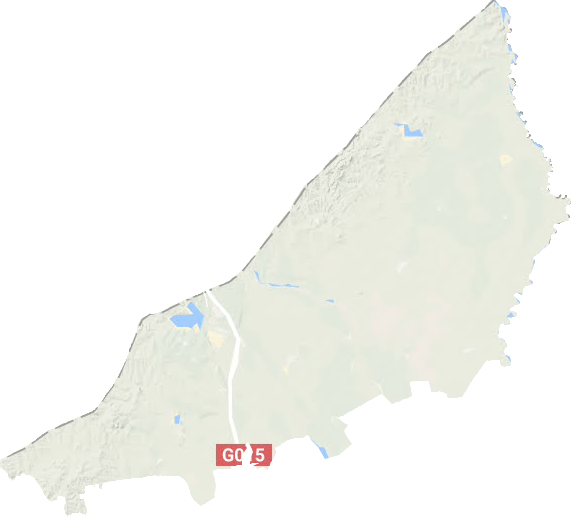 甘南县地形地图