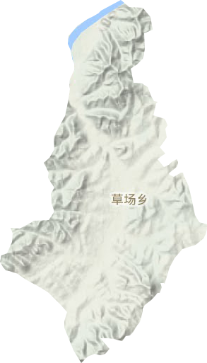 草场乡地形地图