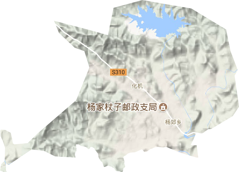 杨家杖子经济开发区地形地图