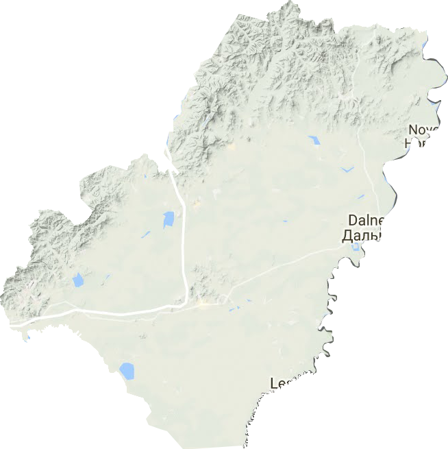 虎林市地形地图