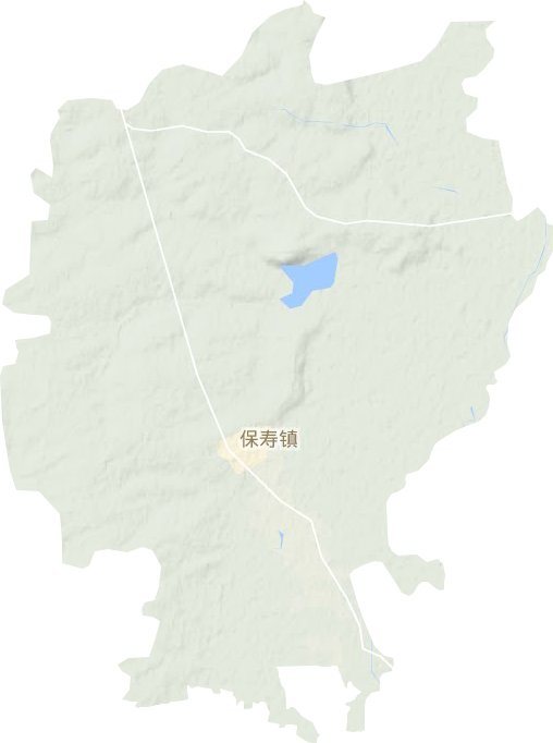 保寿镇地形地图