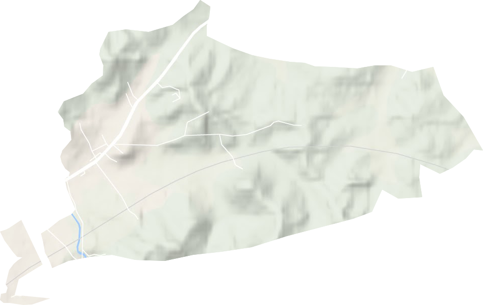 东城街道地形地图