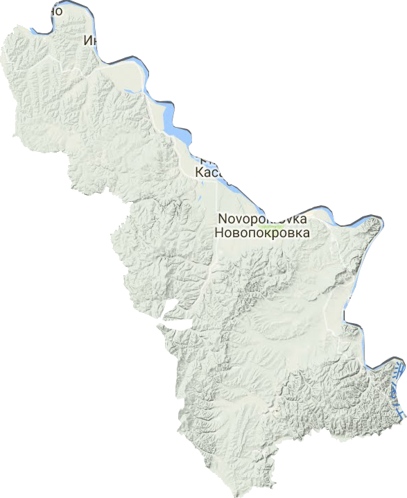 嘉荫县地形地图