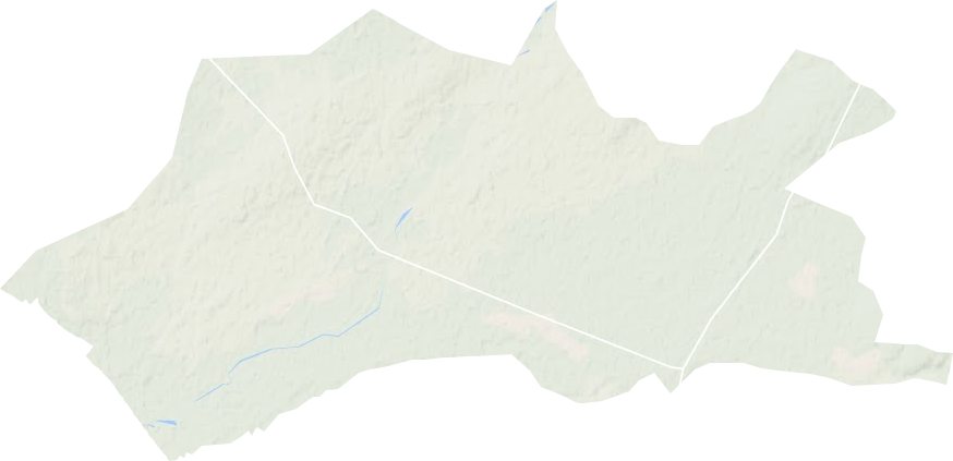 四棵树乡地形地图