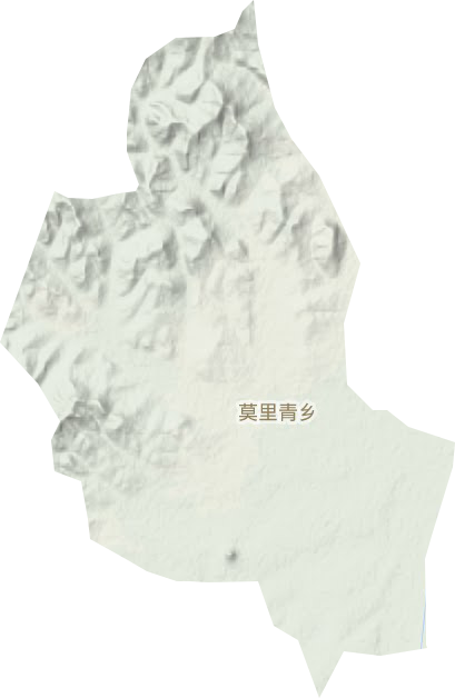 莫里青乡地形地图