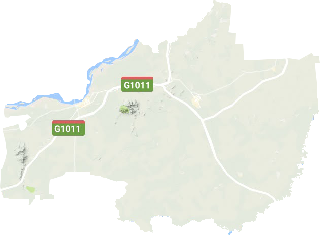 富锦市地形地图