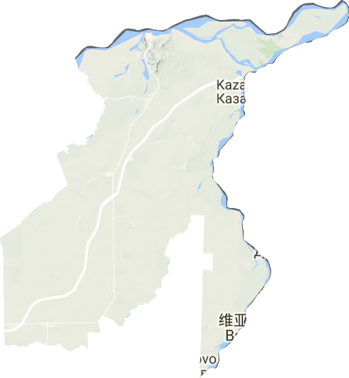 抚远市地形地图