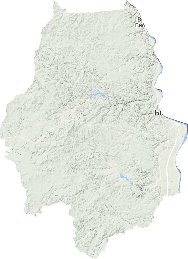 爱辉区地形地图