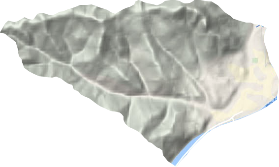 新市街道地形地图