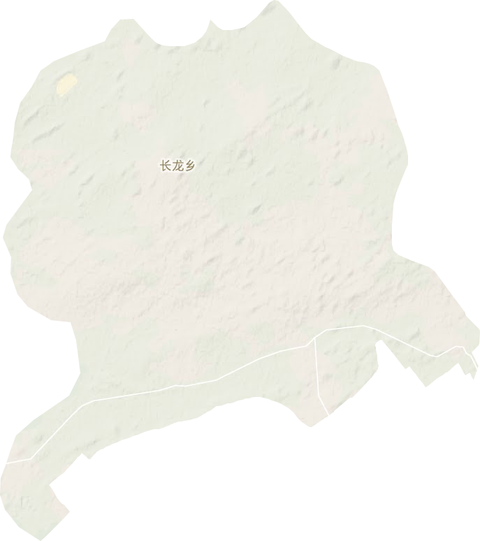 长龙乡地形地图