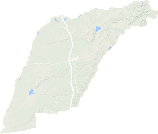 海伦市地形地图